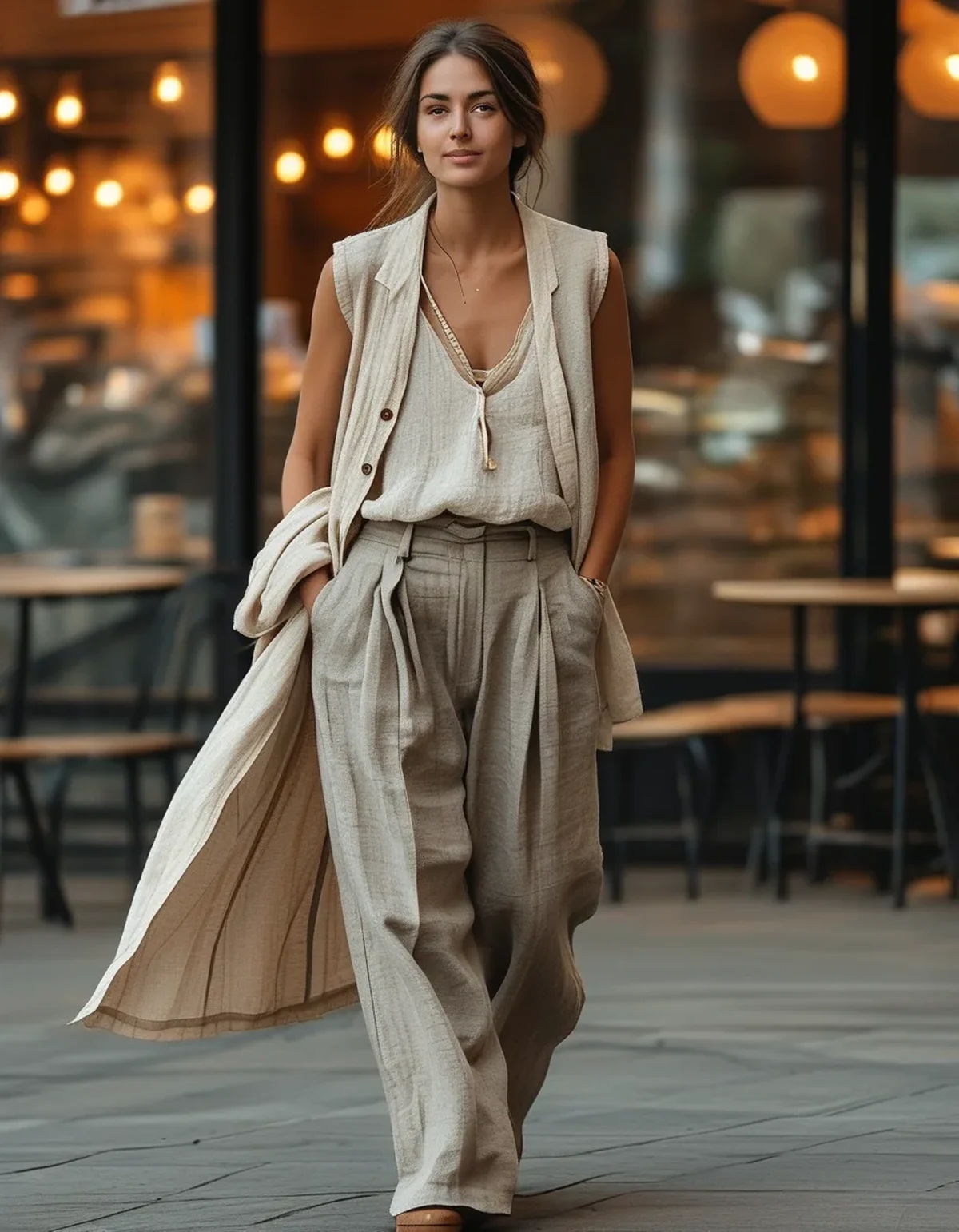 The Brunch Outfit That Handles a 20-Degree Temperature Swing