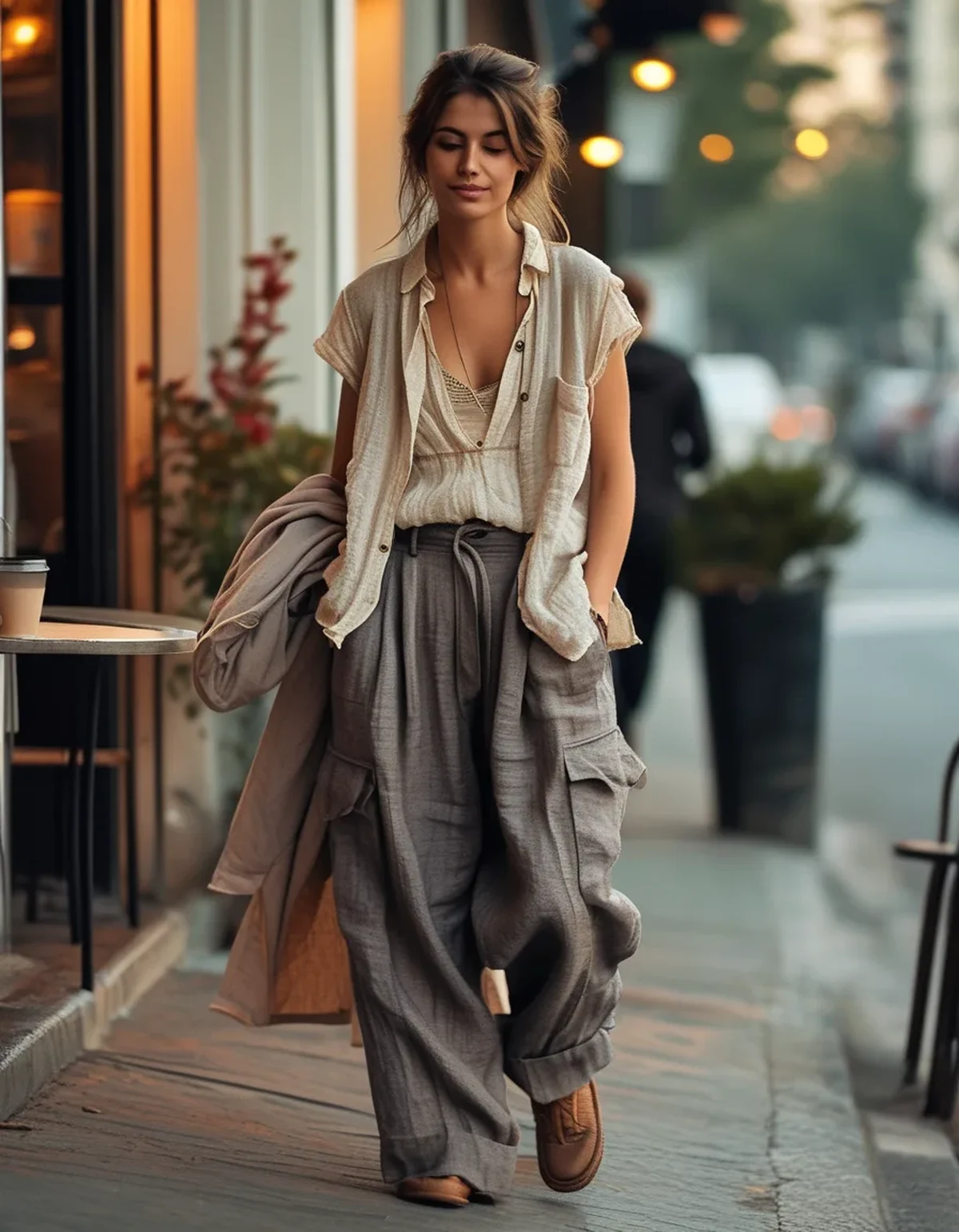 The Brunch Outfit That Handles a 20-Degree Temperature Swing